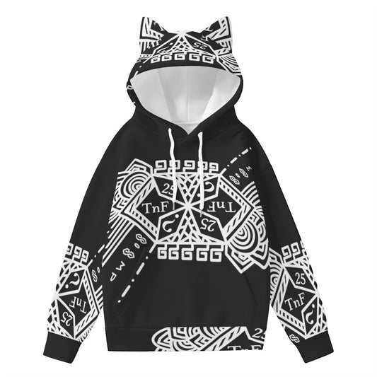 TnF 25 Hoodie With Decorative Ears