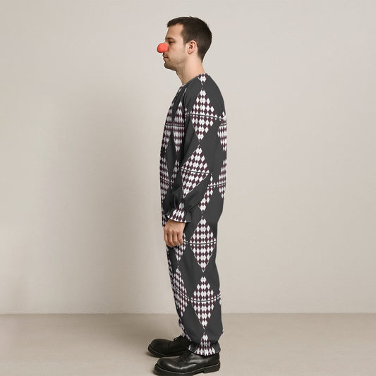 Court Jester’s Clown-Style Jumpsuit