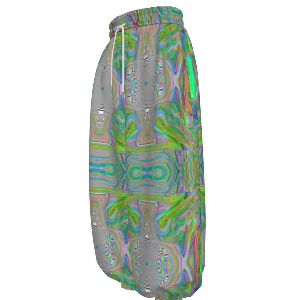 Vision Distorted Waffle Pants