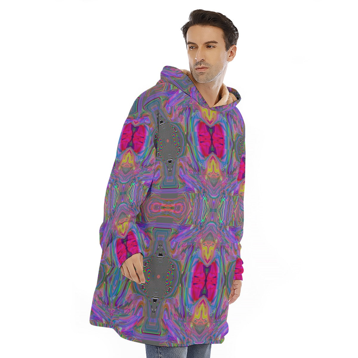 Lucy Butterfly.v1 Sherpa Fleece Thuggie