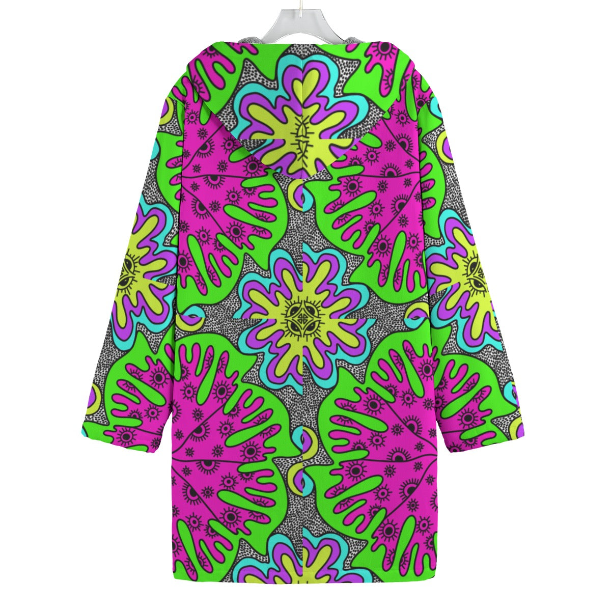 Watermeltin Fleece Trenchcoat