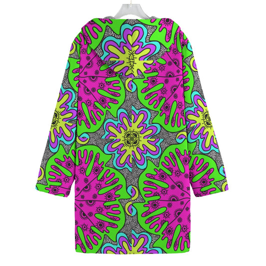 Watermeltin Fleece Trenchcoat