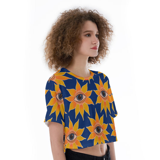 Eyeflower Crop Top