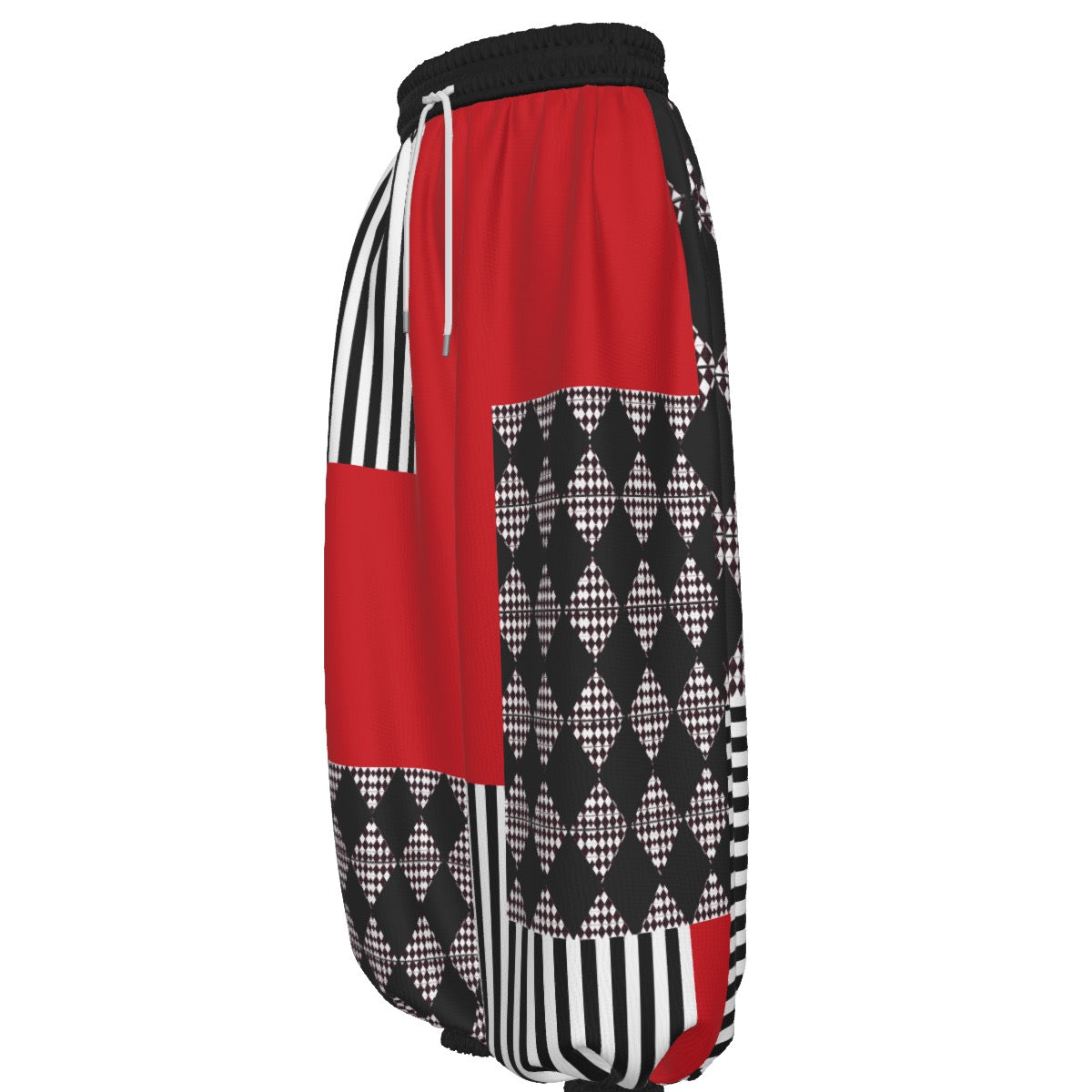 Circusfreq Red Waffle Pants