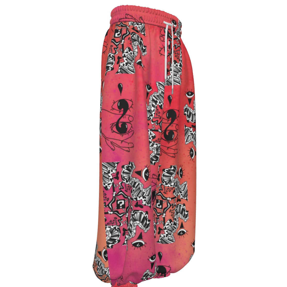 Sunset Sherbet Waffle Pants