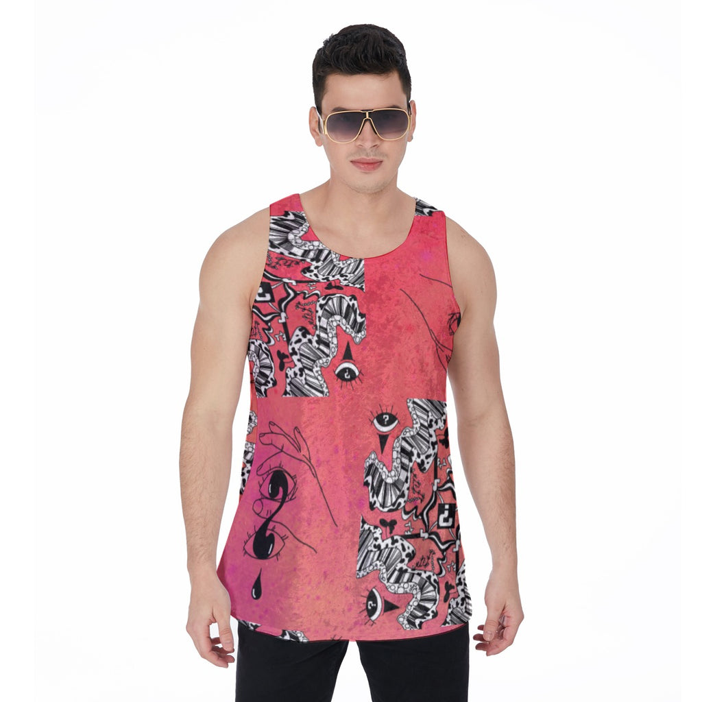 Sunset Sherbet Velvet Tank