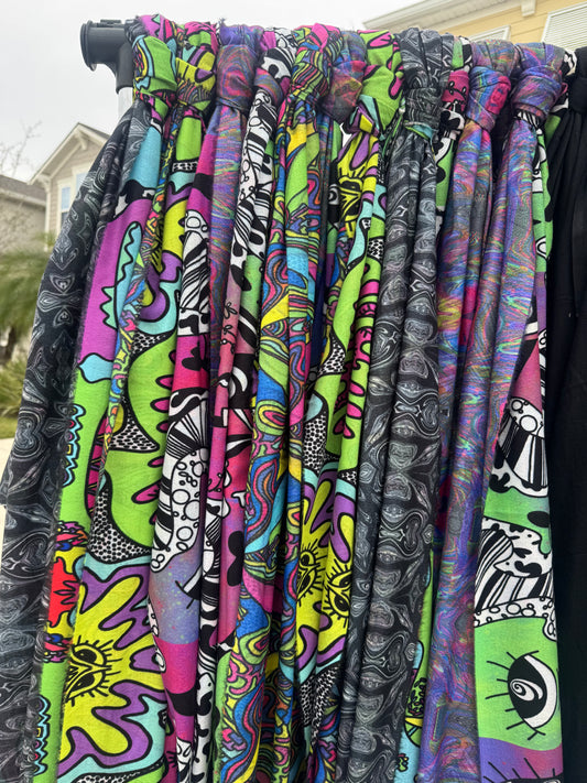 Okee Portal Splice/Butterfly Lucy Reversible Pashmina