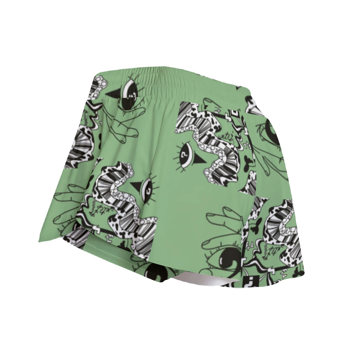 Sage Skort With Pocket