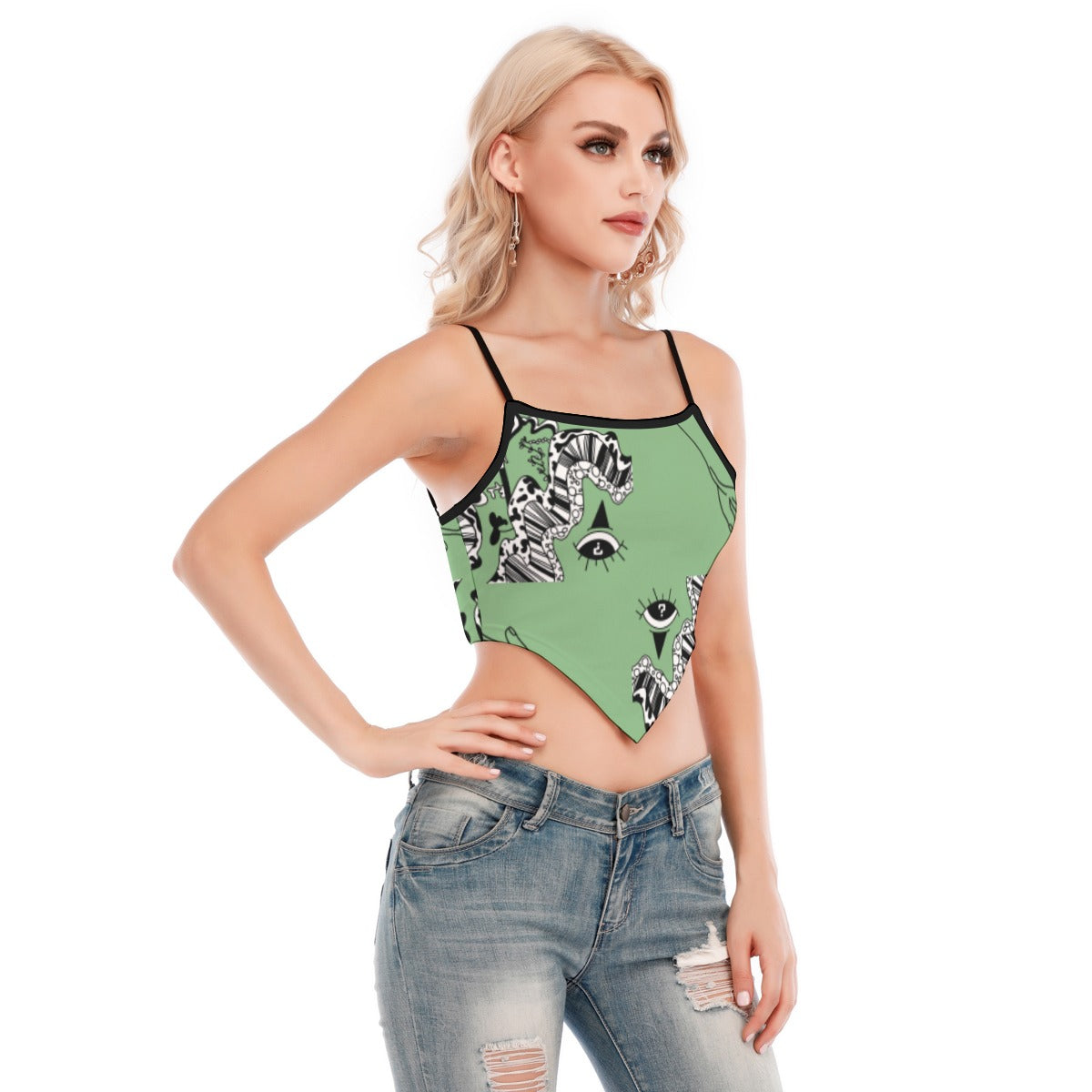 Sage Cami Top