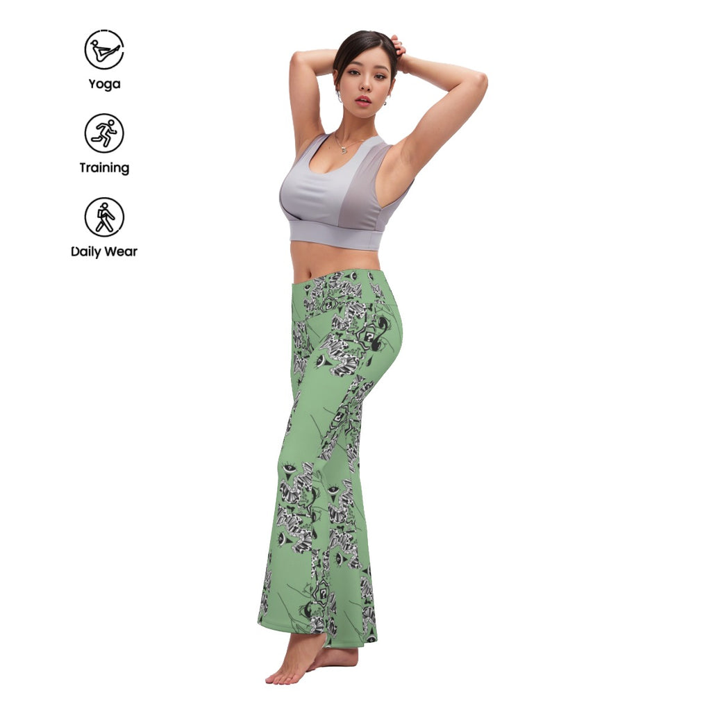 Sage Flare Yoga Pants