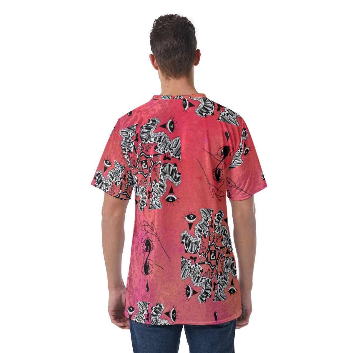 Sunset Sherbet Velvet Tee
