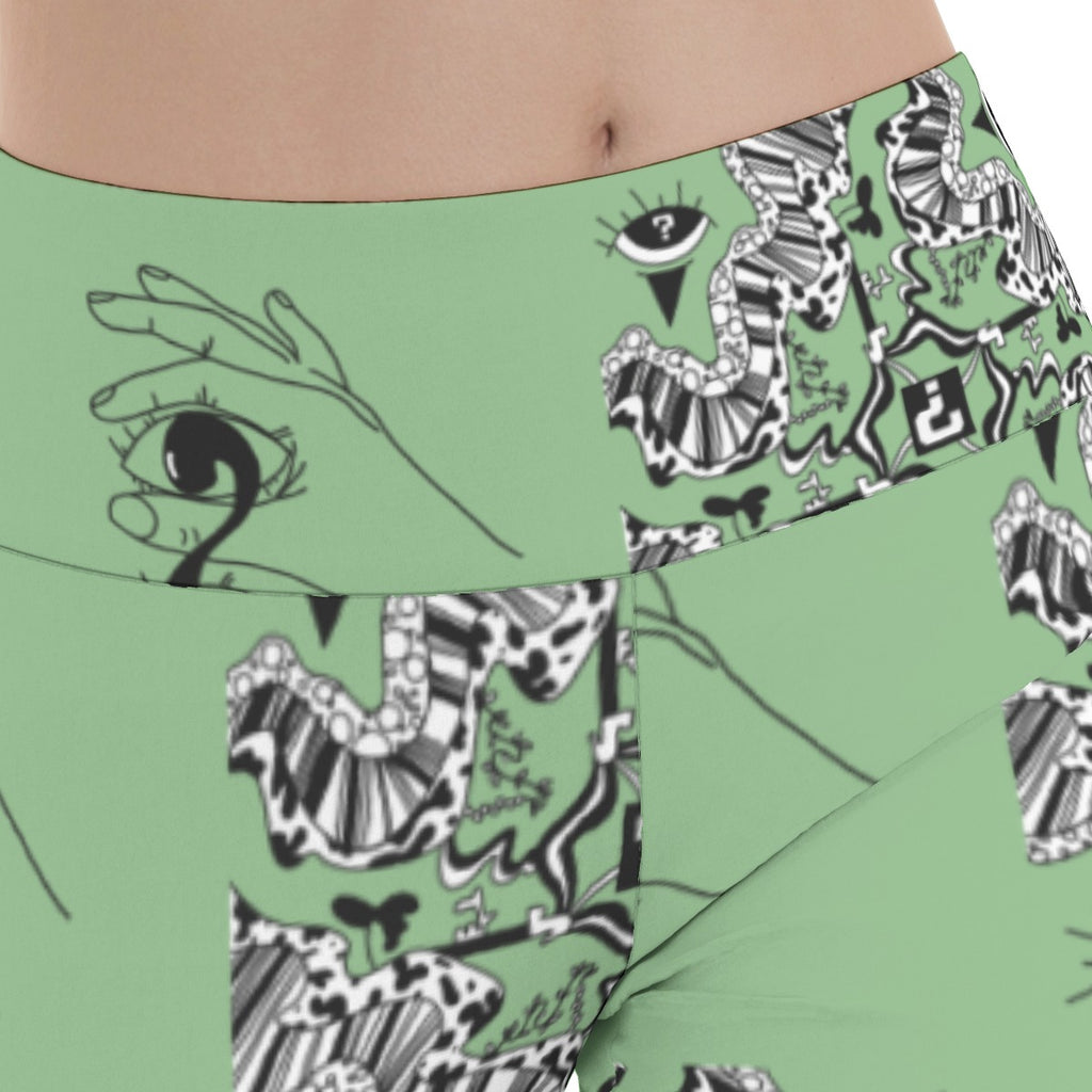 Sage Flare Yoga Pants