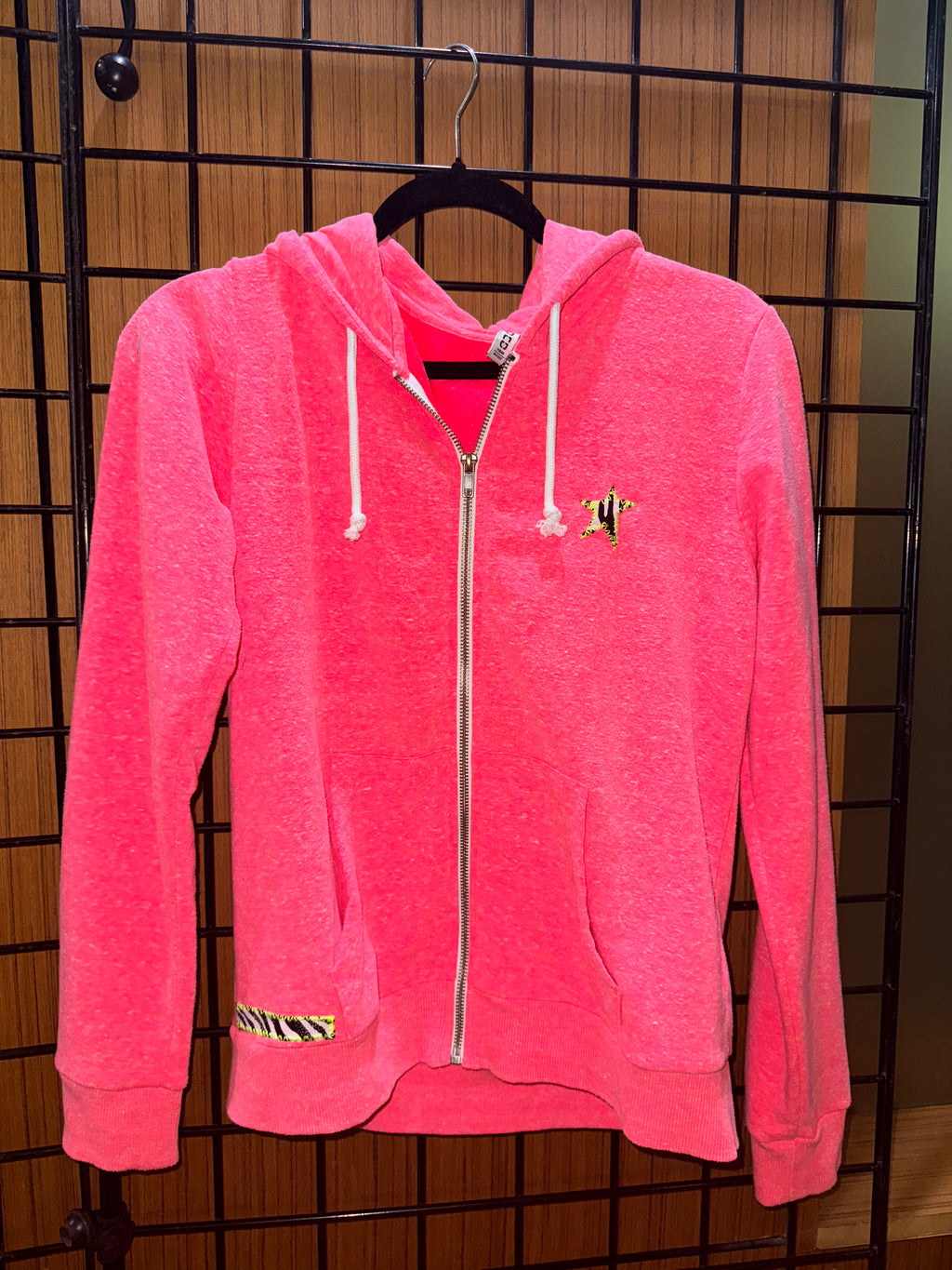 Hot Pink Zebra DB Zip-Up