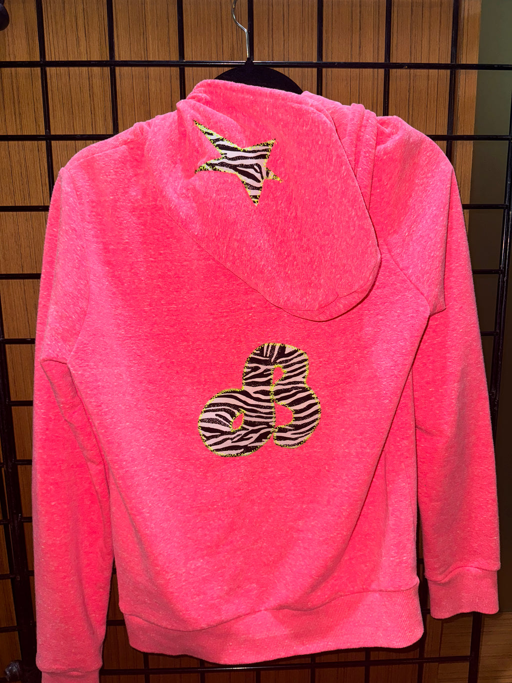Hot Pink Zebra DB Zip-Up