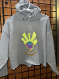 Crop Colorful Eyeclops Hoodie