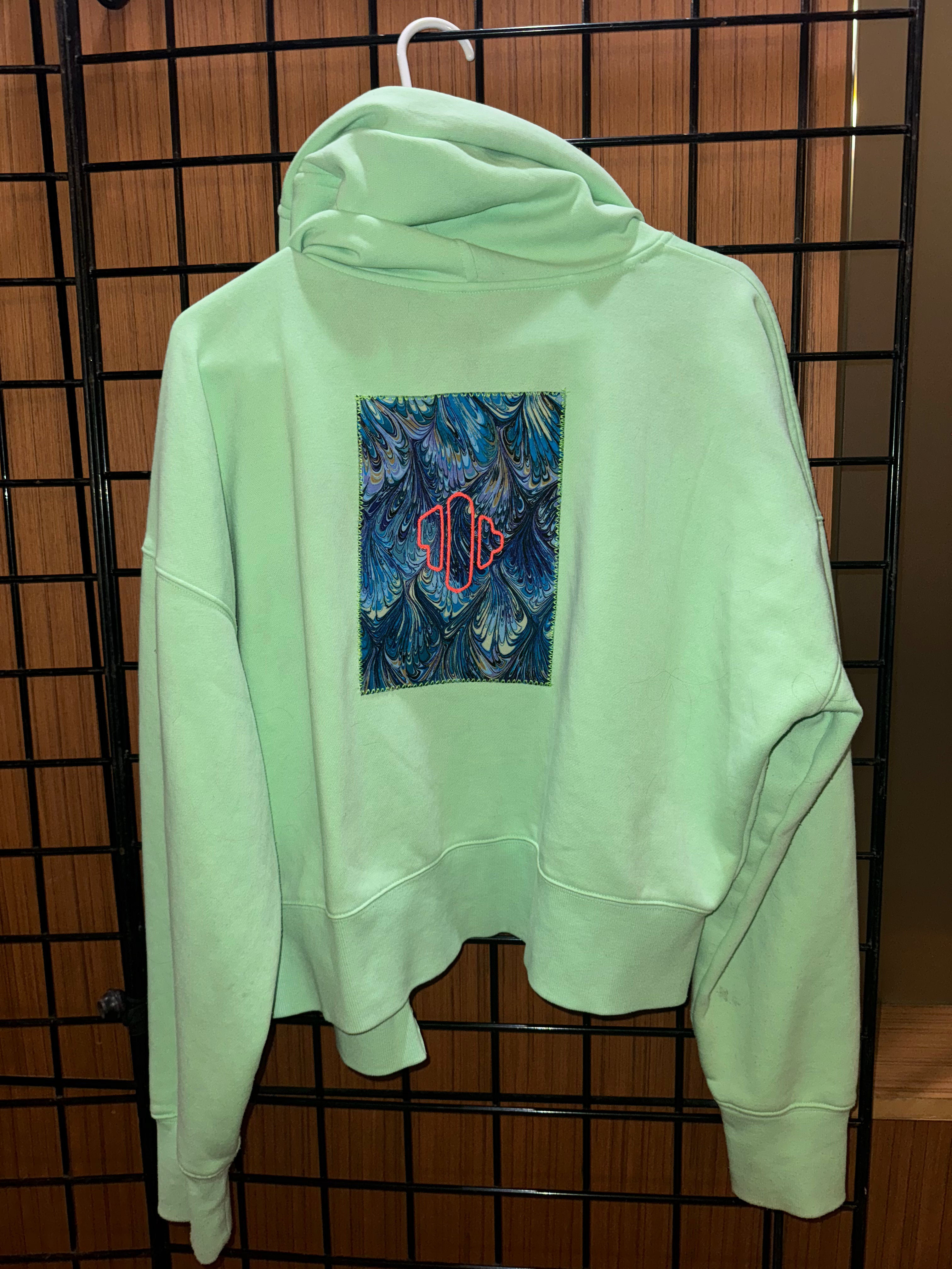Sea Foam Cicada Hoodie