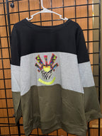 Color-Block Eyeclops Long Sleeve
