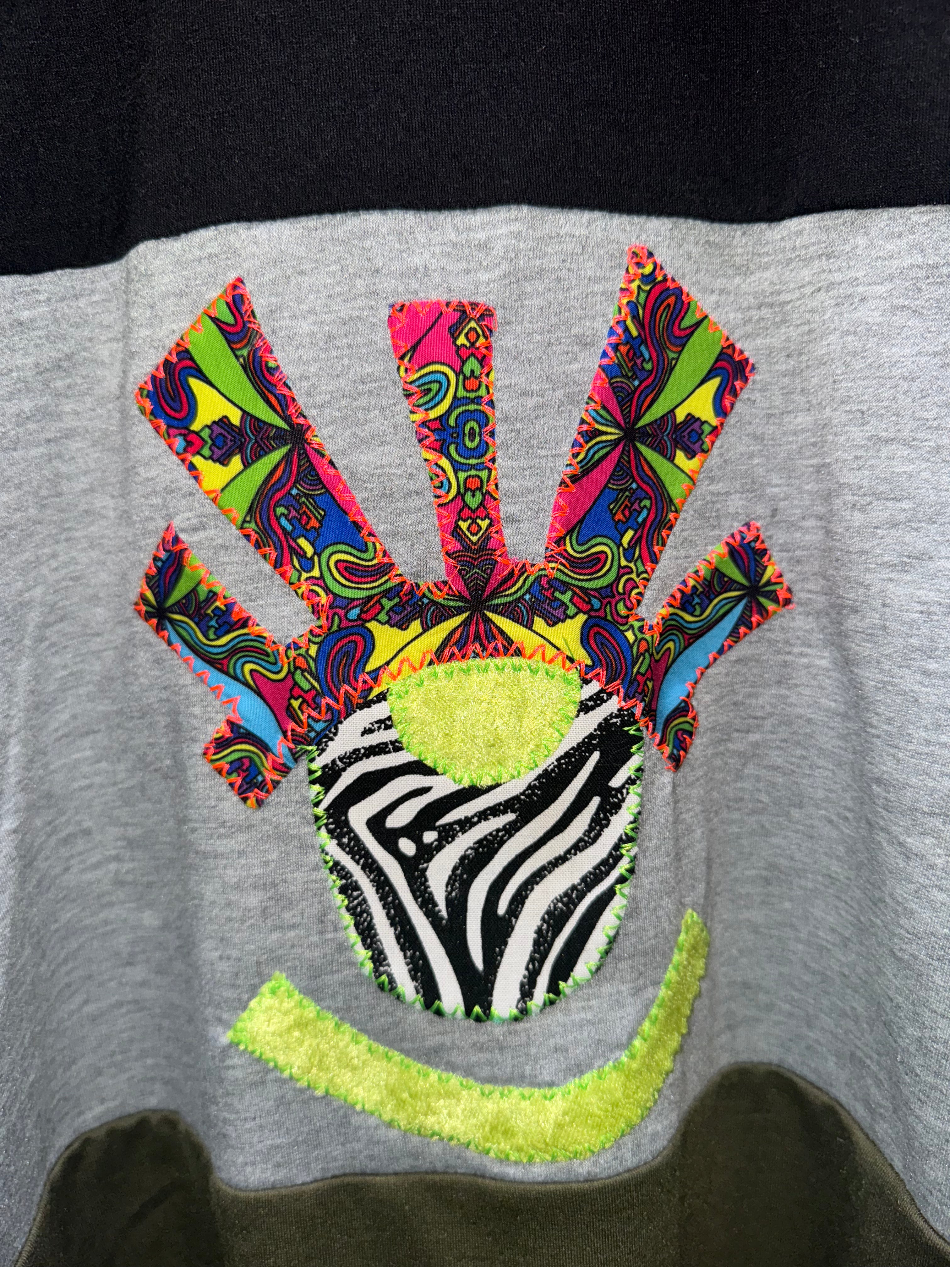Color-Block Eyeclops Long Sleeve