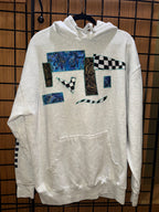 Abstract Patchwork Hoodie