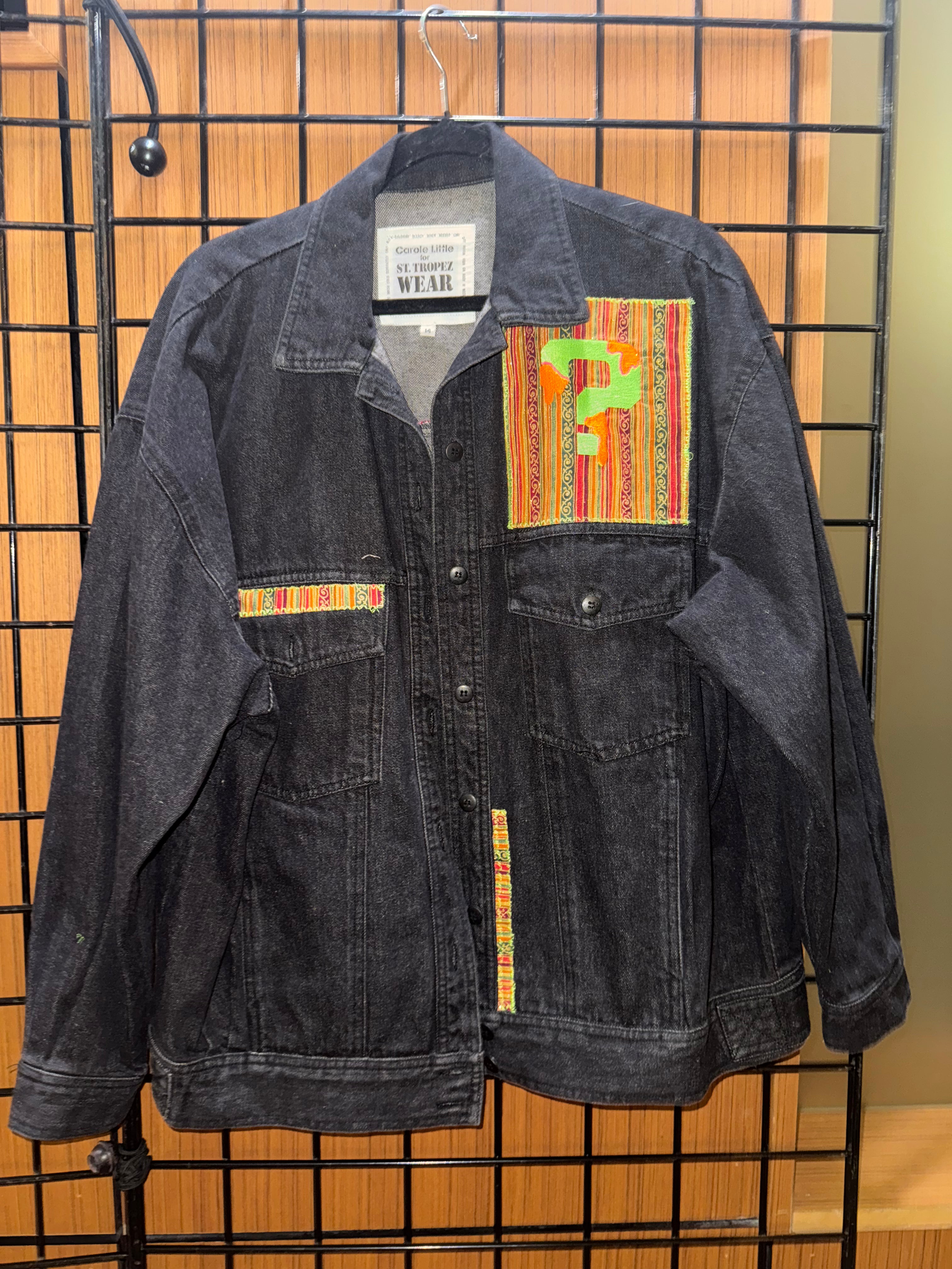 Denim Tip Patchwork Jacket