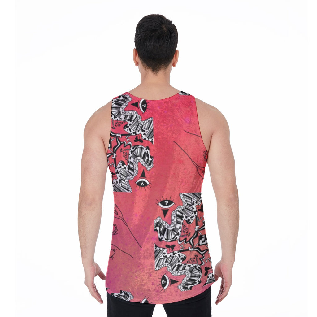 Sunset Sherbet Velvet Tank