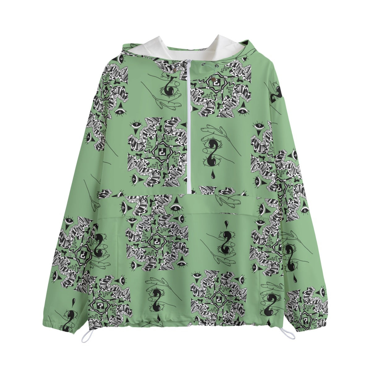 Sage Pullover Jacket w Zipper